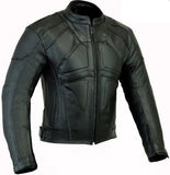 DARK RIDER STYLE HIGH QUALITY MENS MOTORBIKE MOTORCYCLE WINTER LEATHER JACKET