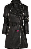 Burberry Prorsum Quilted Trench Leather Coat