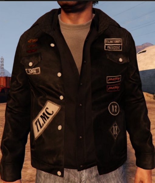 GTA Lost Mc Leather Jacket