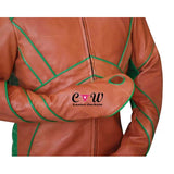 Smallville Alan Ritchson (Aquaman) Leather Costume Jacket