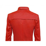 Once Upon A Time Emma Swan Red Leather Jacket