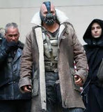 100% Real Cow Hide Fur Replica Coat Costume Dark Knight Rises Bane