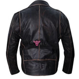 Heavy Duty Brando Distressed Biker Jacket