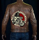 Cafe Racer Vintage Motorcycle Leather Jacket
