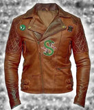 Riverdale Leather Brown South Side Jacket For Men