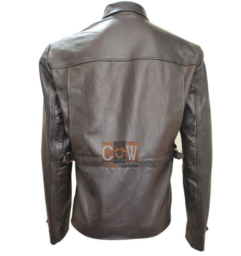 SkyFall James Bond (Daniel Craig) Brown Vintage Leather Jacket
