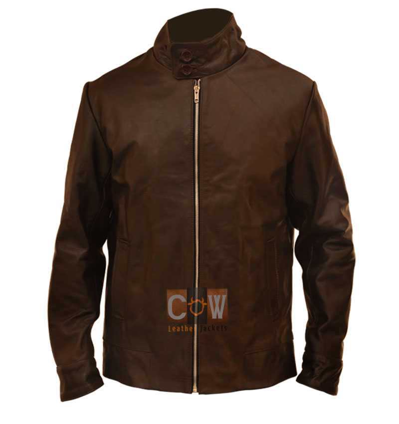Buy X Men First Class Magneto Brown Leather Jacket