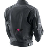 Motorcycle Z1R Marauder Black Leather Jacket