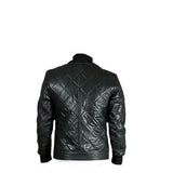 Fashion New Stylish Fully Quilted Leather Jacket For Men