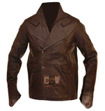 Fashionable Vintage Leather Jacket From Paris with Love John Travolta