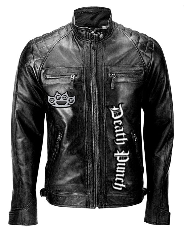 Five Finger Death Punch Leather Jacket