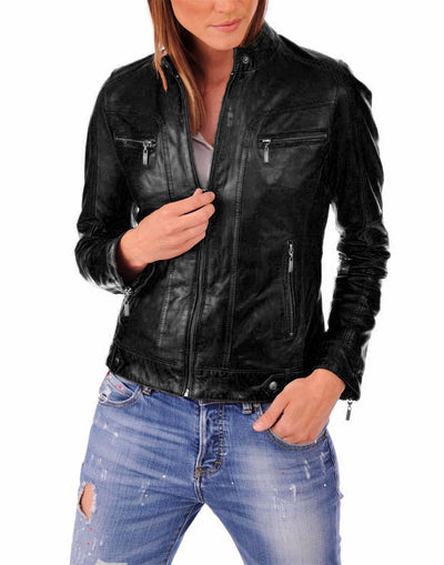 Leather pants and Jacket | Biker Jacket | Slim Fit |Distressed Jacket ...